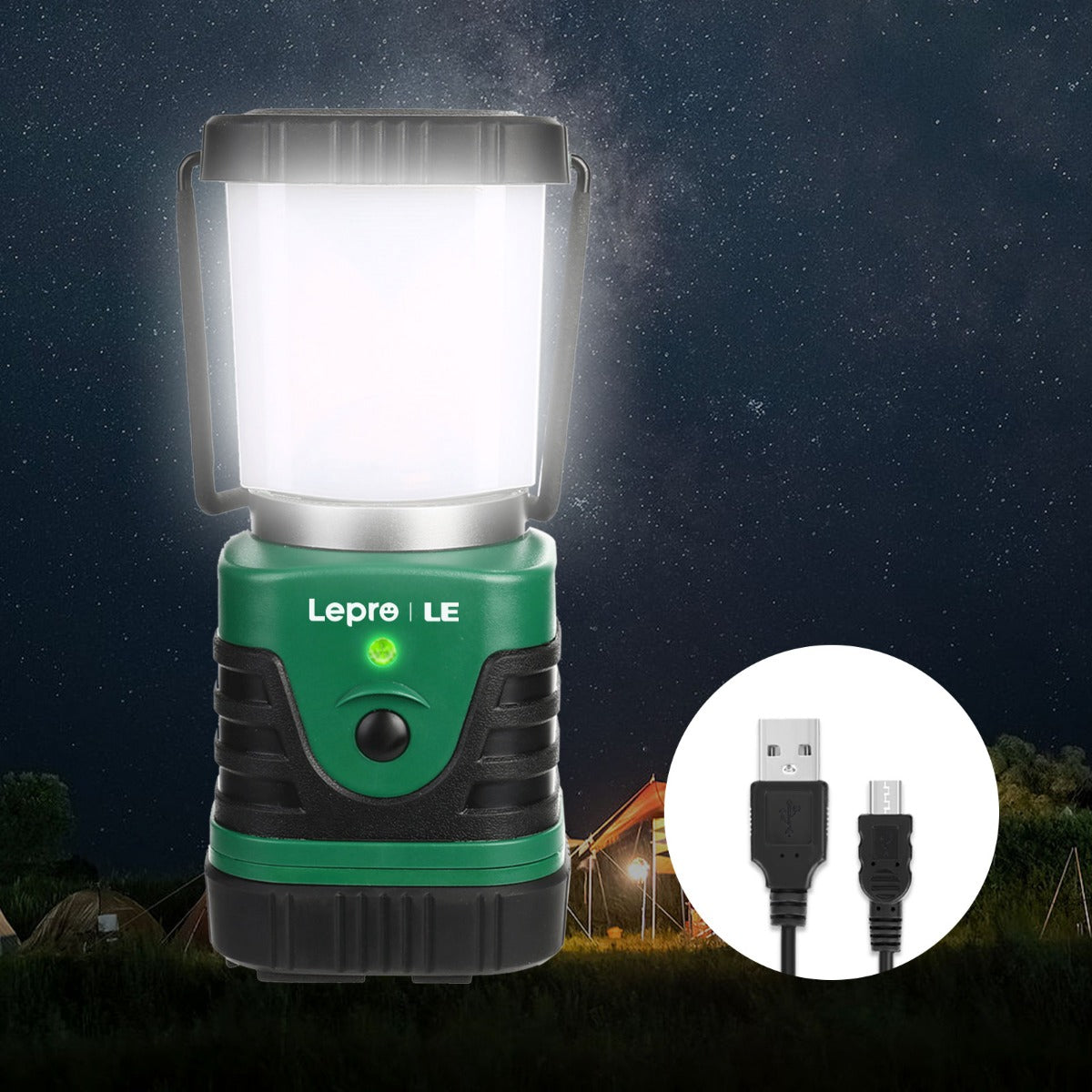 Lepro Rechargeable LED Camping Lantern (1000LM)