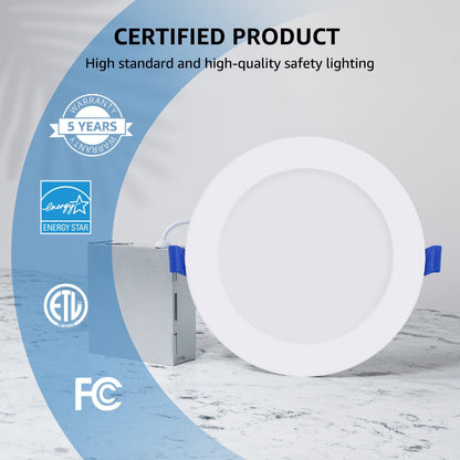 Lepro 6 Pack LED Recessed Lighting DW
