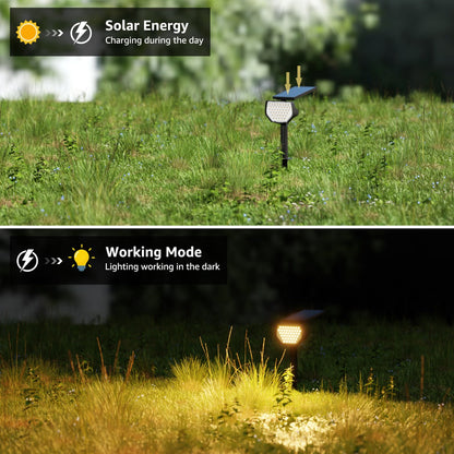 Lepro Solar Landscape Spotlights (4 Pack)