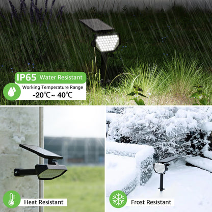 Lepro Solar Landscape Spotlights (2-Pack)